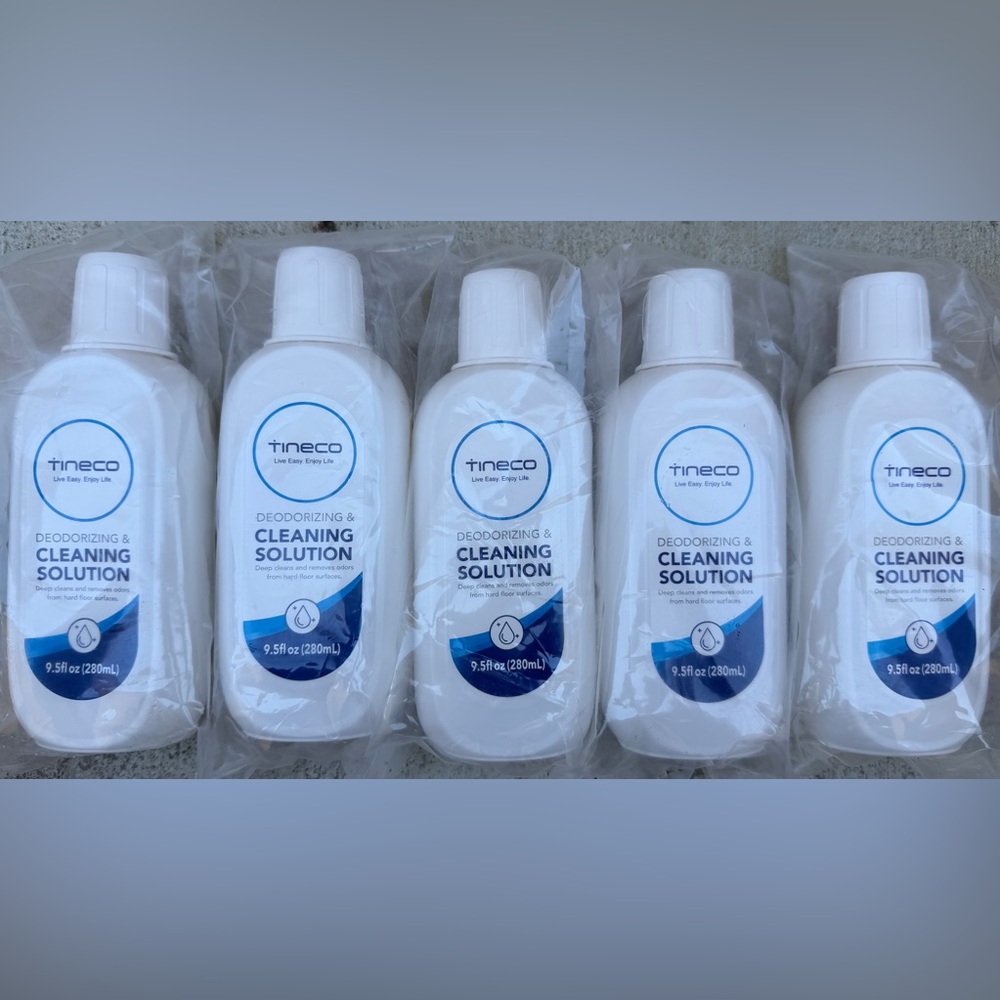 5 Pack Tineco Floor Cleaning Solution Wet Dry Vacuum Machines New  (9.5 OZ*5)